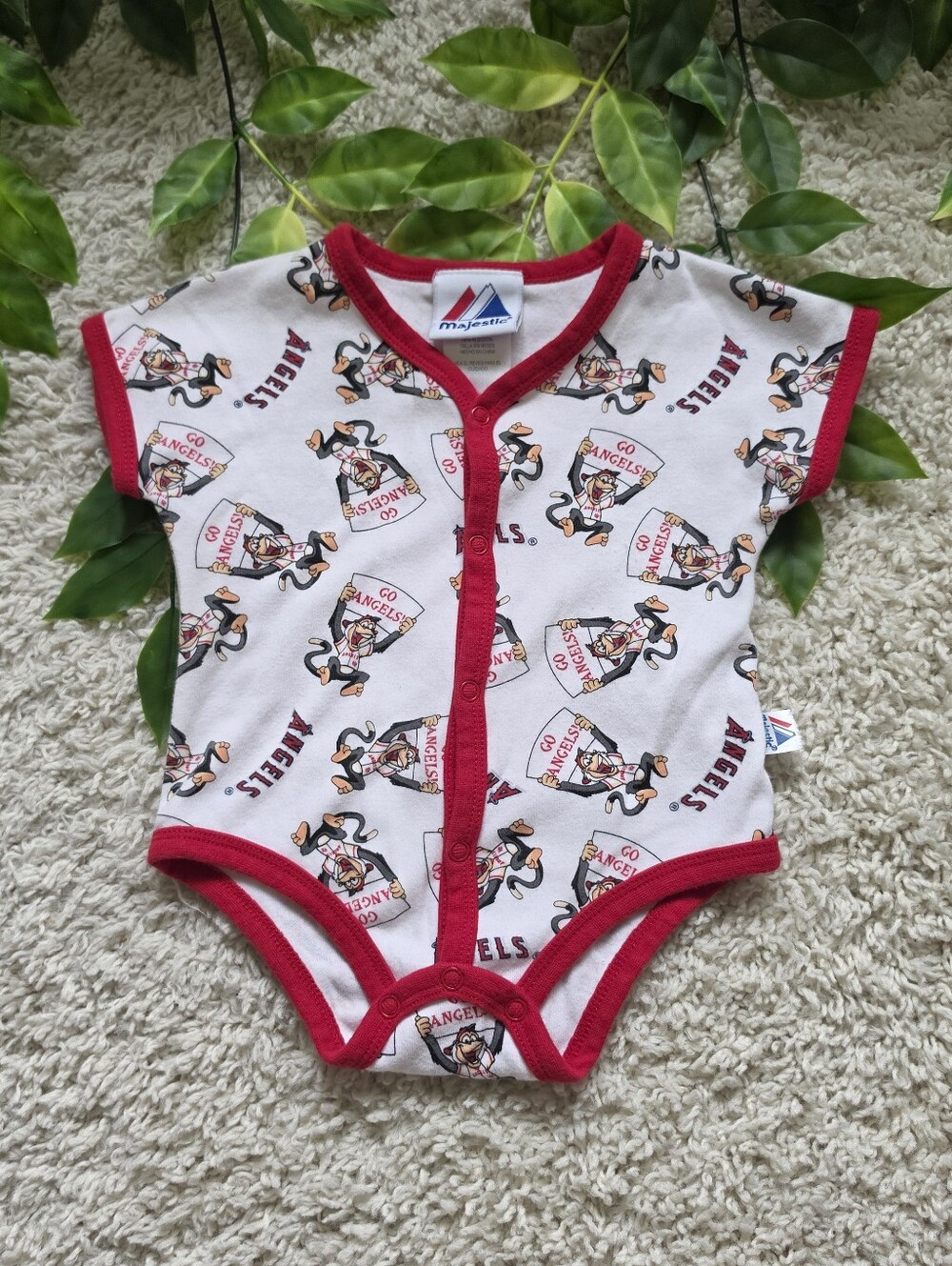 Baby Boy Angels Onesie (6-9 Months)